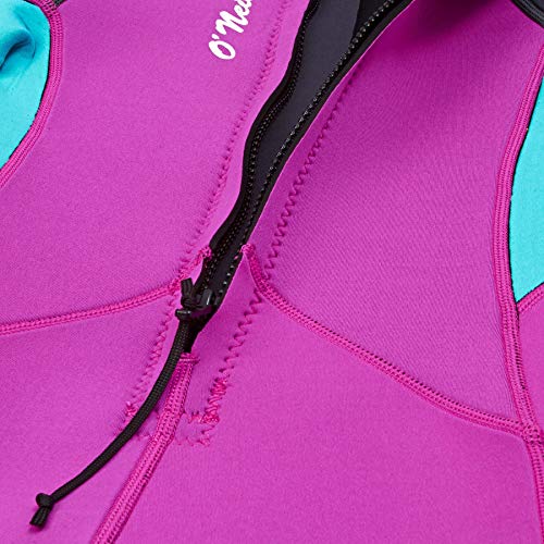 O’Neill Wetsuits Kinder Toddler Reactor Spring Neoprenanzug, Berry/Ltaqua/Graph, 4 Jahre - 6