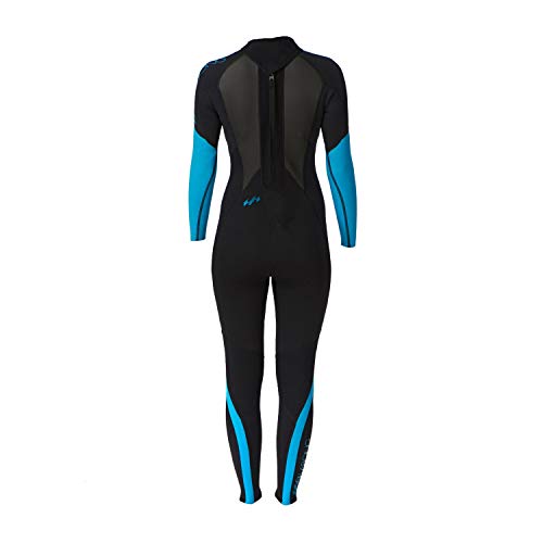 Billabong Damen Steamers Neoprenanzug LS Steamers, Schwarz (Negro/Turquesa), Gr. 12 - 2