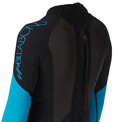 Billabong Damen Steamers Neoprenanzug LS Steamers, Schwarz (Negro/Turquesa), Gr. 12 - 4