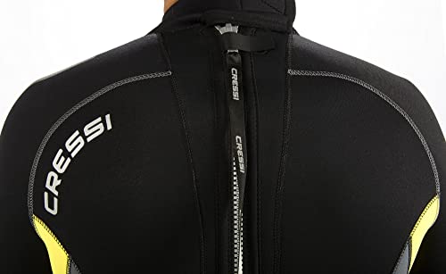 Cressi Herren Castoro Man Neopren Tauchanzug, 5mm, Schwarz - 7