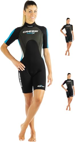 36 Neoprenanzug Surfanzug Schwimmanzug ts-ideen Damen 2 mm Neopren Shorty Größe S