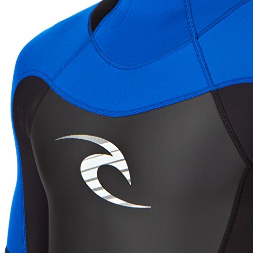 Omega Back Zip Spring Neoprenanzug, schwarz/blau - 3