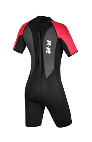 Active Spring Short Sleeve Neoprenanzug, rot/schwarz - 2