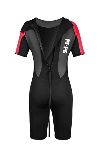 Active Spring Short Sleeve Neoprenanzug, rot/schwarz - 3
